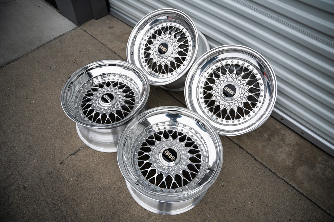 BBS RS de 17" [Double Step Lip] (Ruedas usadas, hechas a pedido) 
