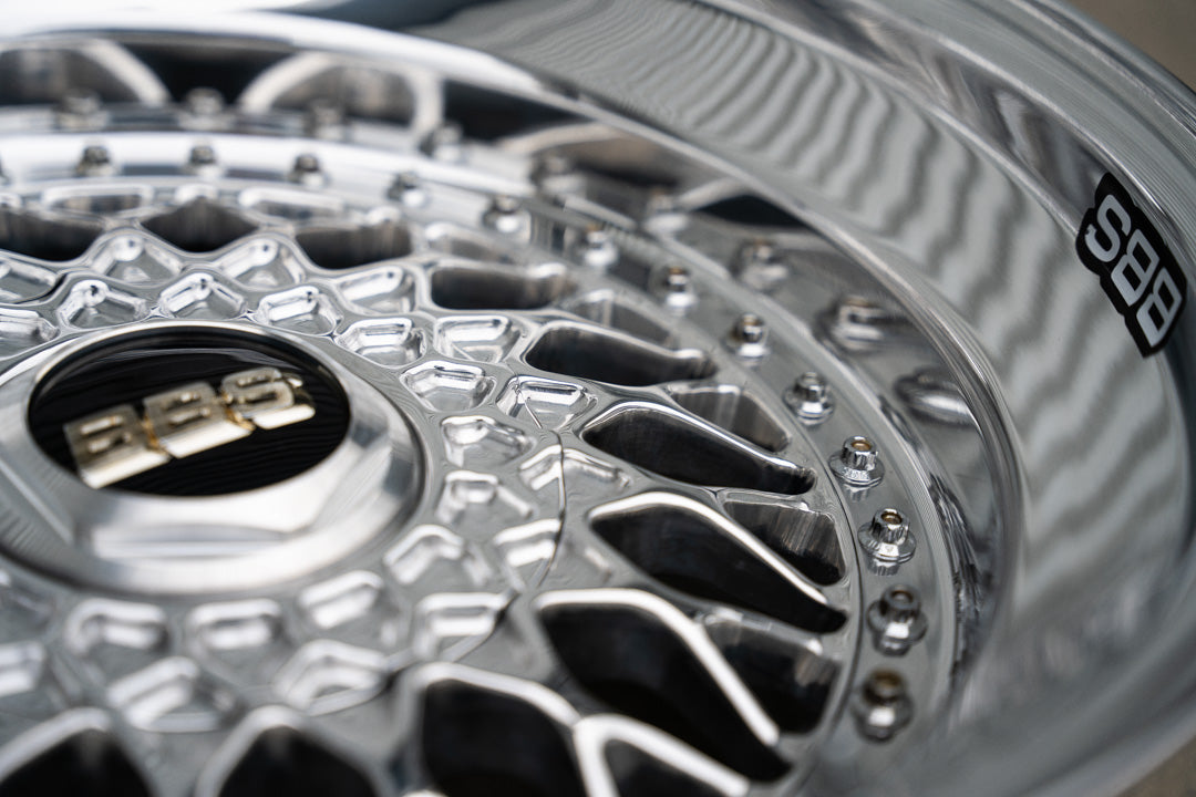 BBS RS de 17" [Double Step Lip] (Ruedas usadas, hechas a pedido) 