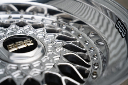 BBS RS de 17" [Double Step Lip] (Ruedas usadas, hechas a pedido) 