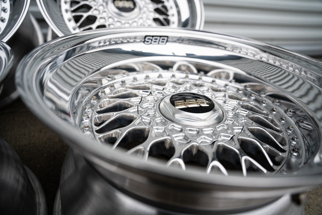 BBS RS de 17" [Double Step Lip] (Ruedas usadas, hechas a pedido) 