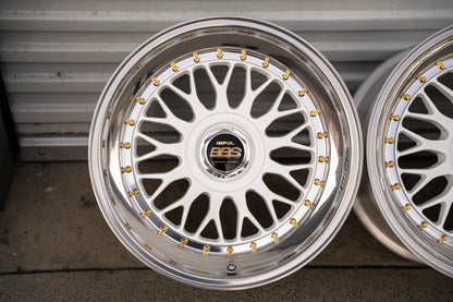 BBS Impul M1 de 18" [Double Step Lip] (Ruedas usadas, hechas a pedido) 