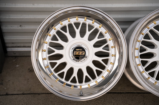 BBS Impul M1 de 18" [Double Step Lip] (Ruedas usadas, hechas a pedido) 