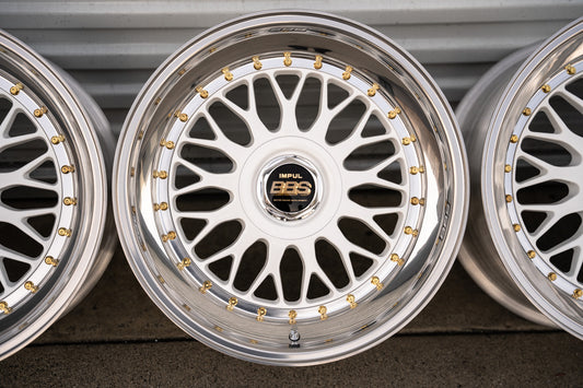 BBS Impul M1 de 18" [Double Step Lip] (Ruedas usadas, hechas a pedido) 