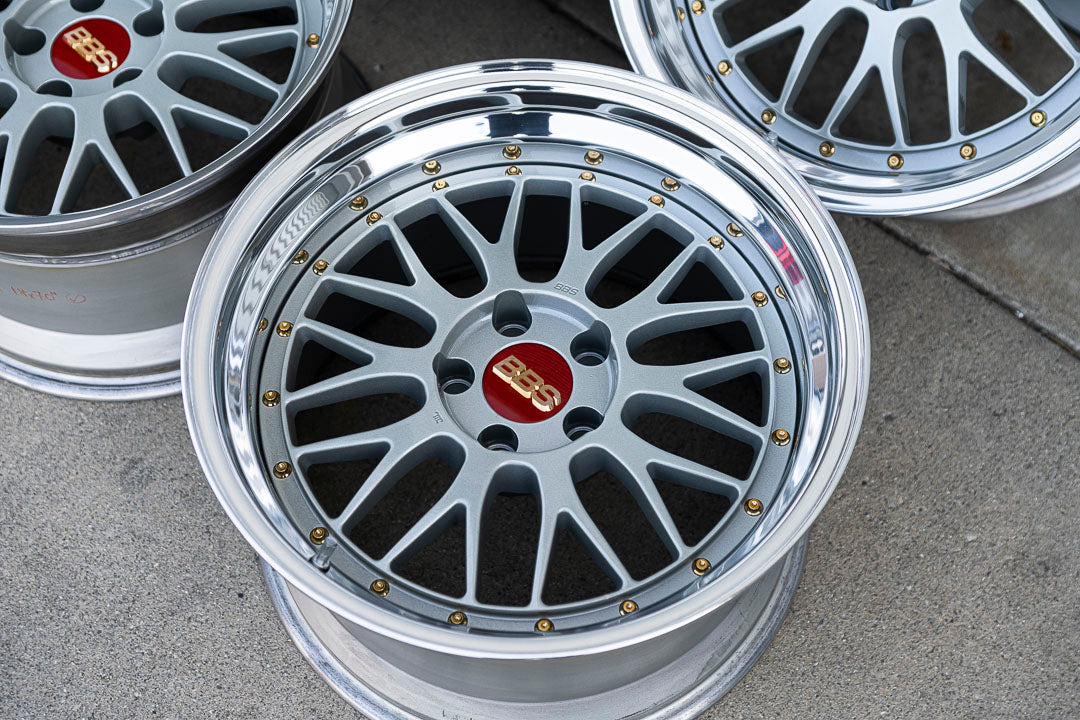 BBS LM　ビービーエス　ホイール　18インチ　pcd100 リバレル　アルミ BBS BBS LM ビービーエス アルミ鍛造2ピースホイール 8