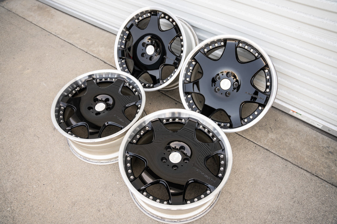 20インチ エイムゲイン G (中古ホイール) / 5x114.3 / 20x8.5 +41, 20x9.5 +41 / ブラック