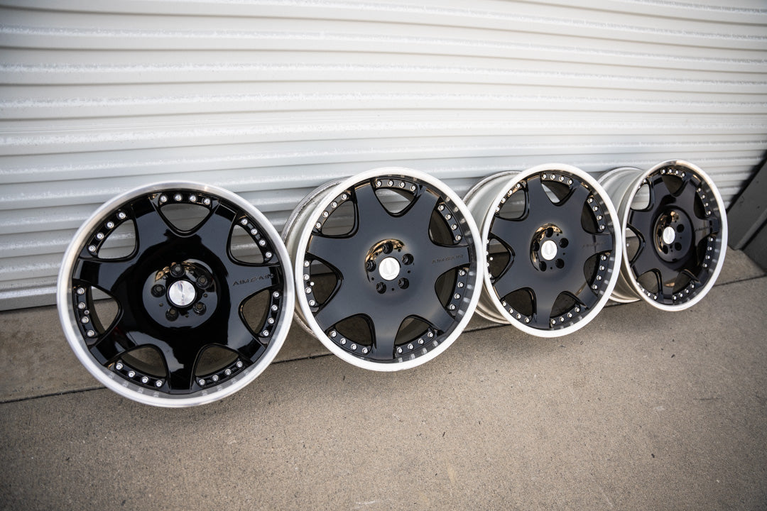 20インチ エイムゲイン G (中古ホイール) / 5x114.3 / 20x8.5 +41, 20x9.5 +41 / ブラック