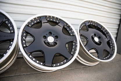 20インチ エイムゲイン G (中古ホイール) / 5x114.3 / 20x8.5 +41, 20x9.5 +41 / ブラック