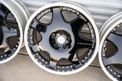 20インチ エイムゲイン G (中古ホイール) / 5x114.3 / 20x8.5 +41, 20x9.5 +41 / ブラック