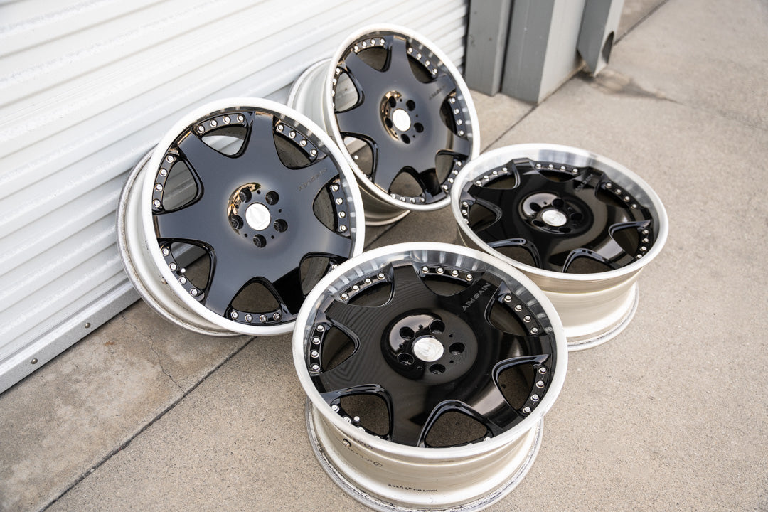 20インチ エイムゲイン G (中古ホイール) / 5x114.3 / 20x8.5 +41, 20x9.5 +41 / ブラック