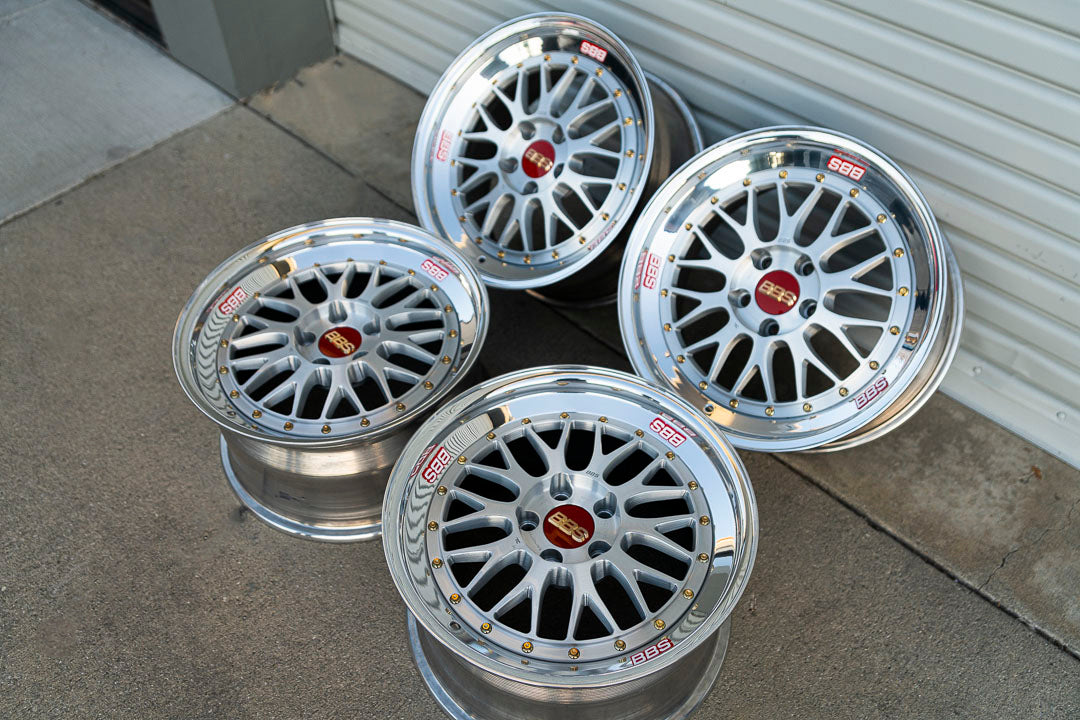 18" BBS LM [Double Step, 3pc] (Used Wheels Built to Order)