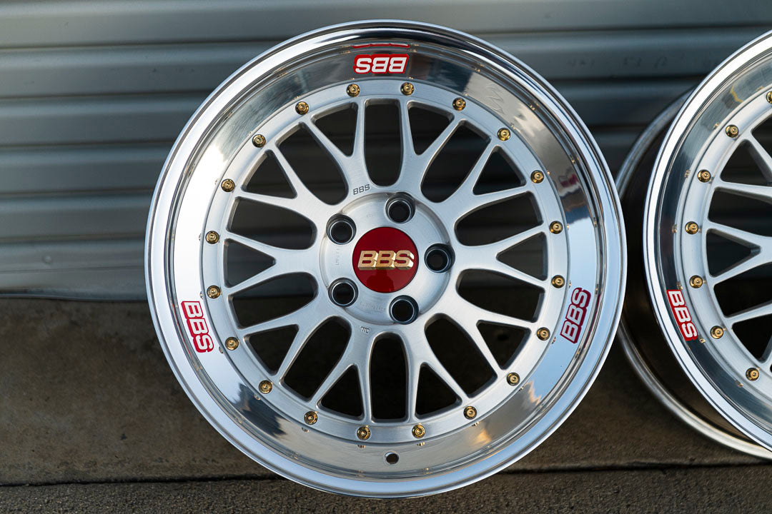 18" BBS LM [Double Step, 3pc] (Used Wheels Built to Order)