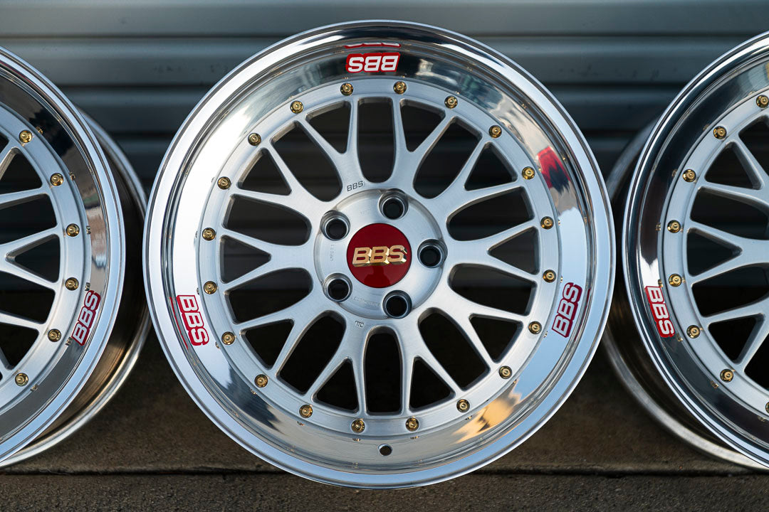 18" BBS LM [Double Step, 3pc] (Used Wheels Built to Order)