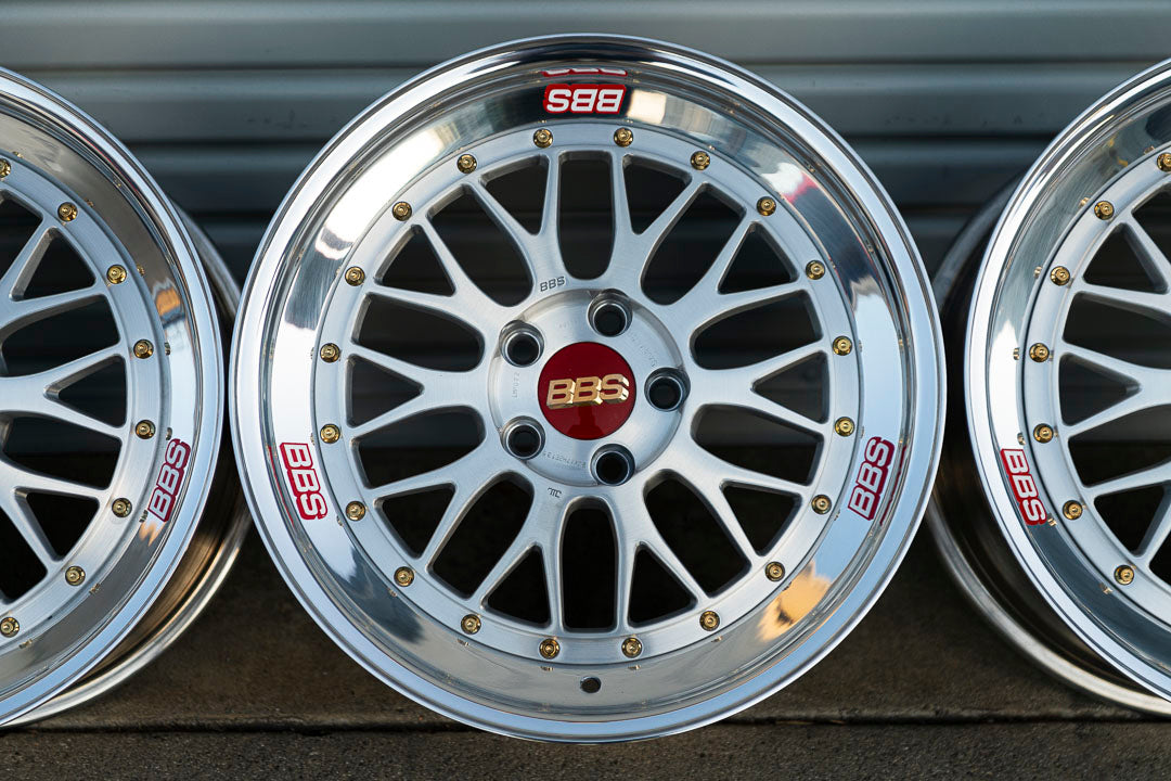 18" BBS LM [Double Step, 3pc] (Used Wheels Built to Order)