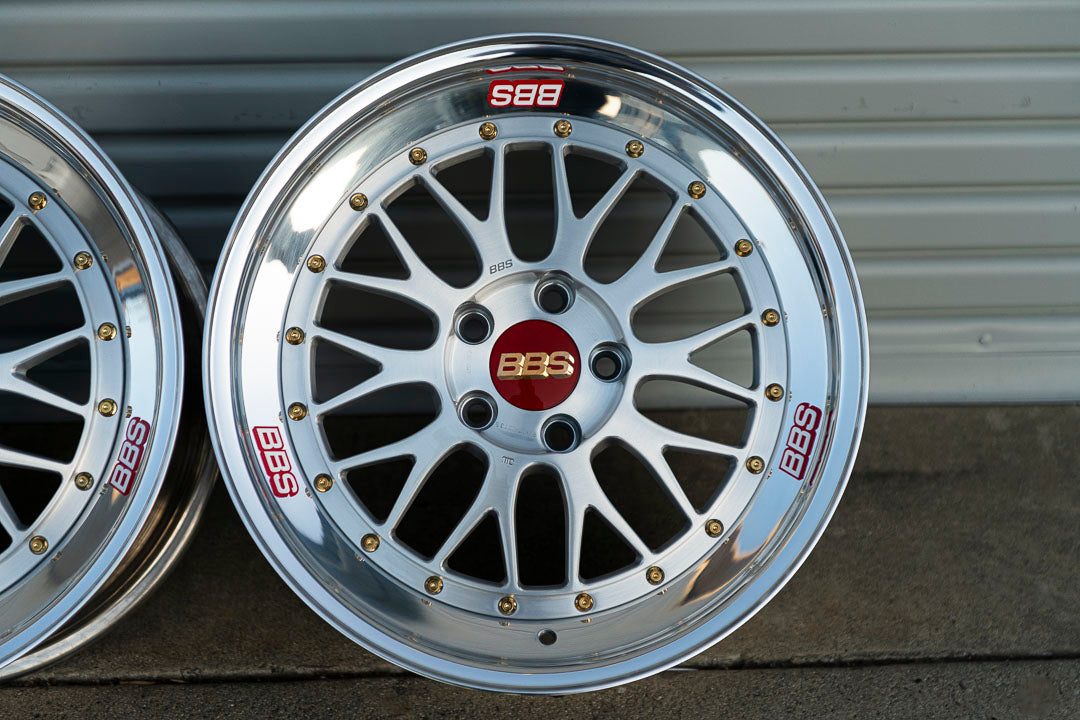 18" BBS LM [Double Step, 3pc] (Used Wheels Built to Order)