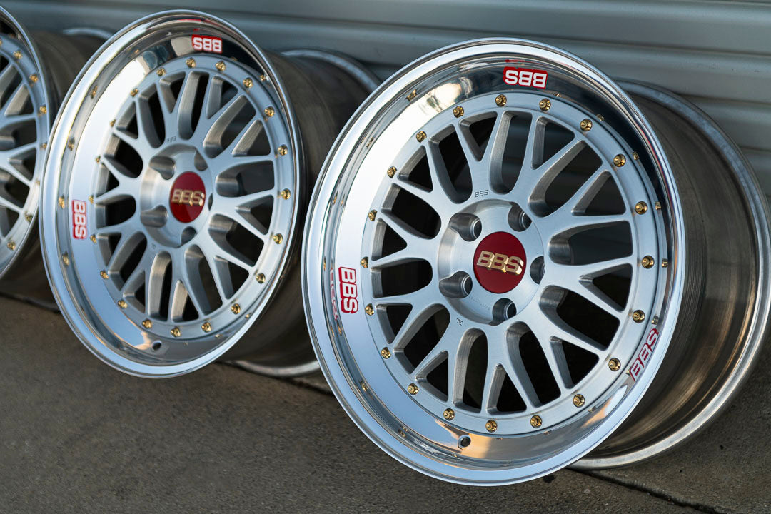 18" BBS LM [Double Step, 3pc] (Used Wheels Built to Order)