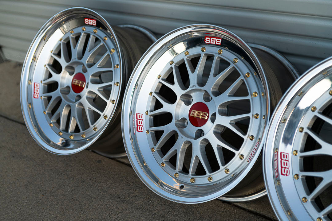 18" BBS LM [Double Step, 3pc] (Used Wheels Built to Order)