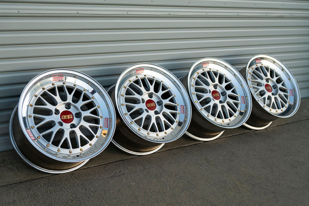 18" BBS LM [Double Step, 3pc] (Used Wheels Built to Order)