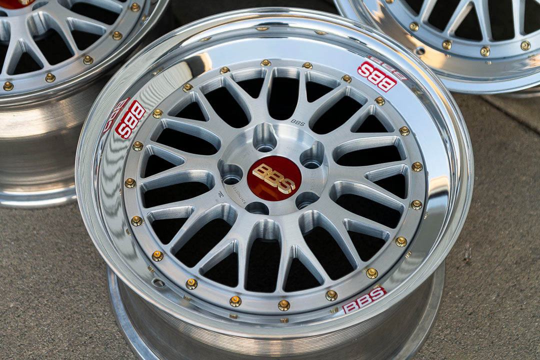18" BBS LM [Double Step, 3pc] (Used Wheels Built to Order)