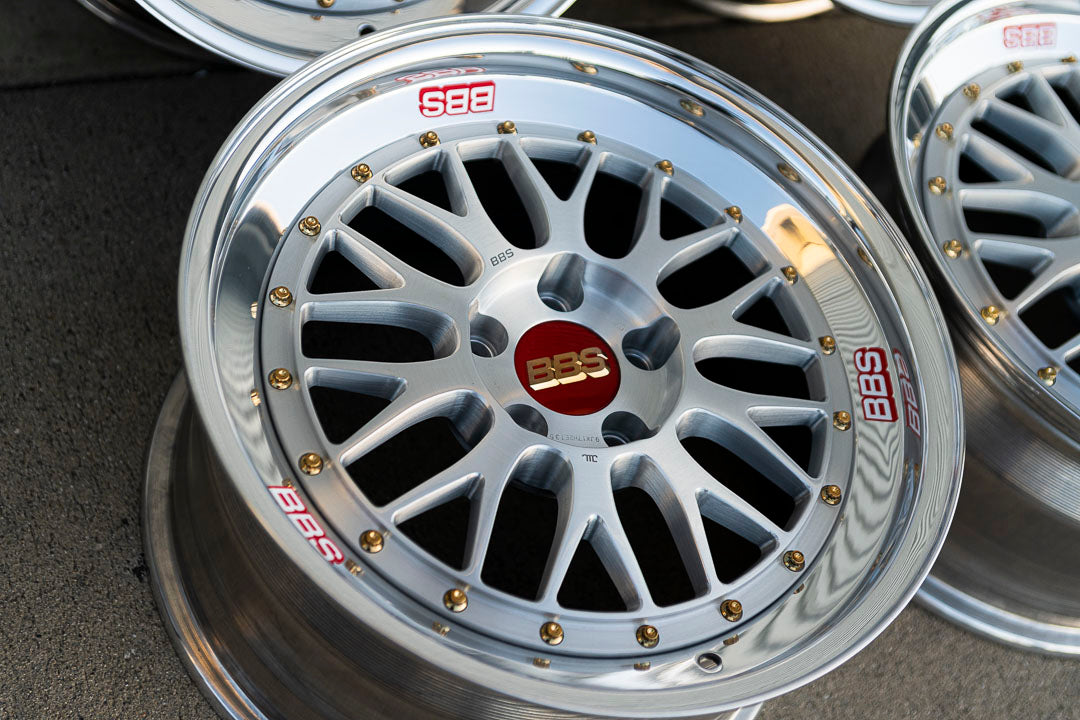 18" BBS LM [Double Step, 3pc] (Used Wheels Built to Order)