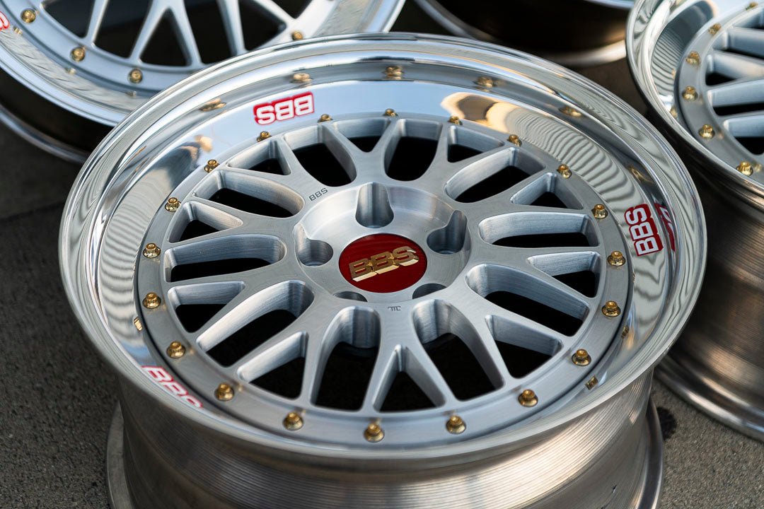 18" BBS LM [Double Step, 3pc] (Used Wheels Built to Order)