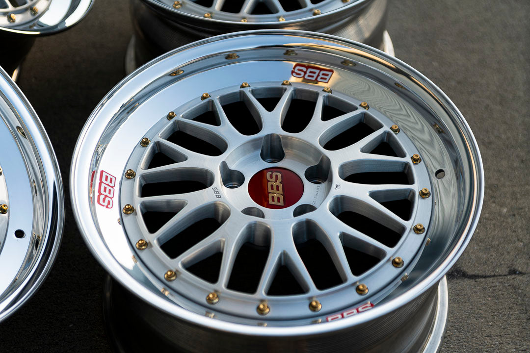18" BBS LM [Double Step, 3pc] (Used Wheels Built to Order)