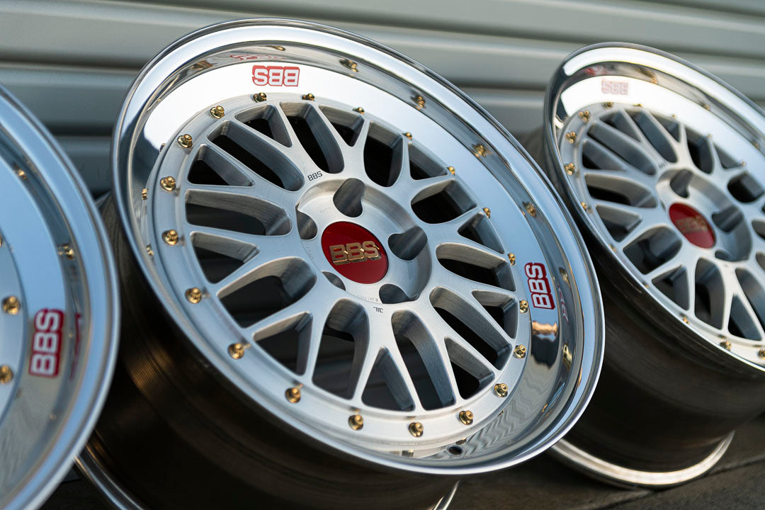 18" BBS LM [Double Step, 3pc] (Used Wheels Built to Order)