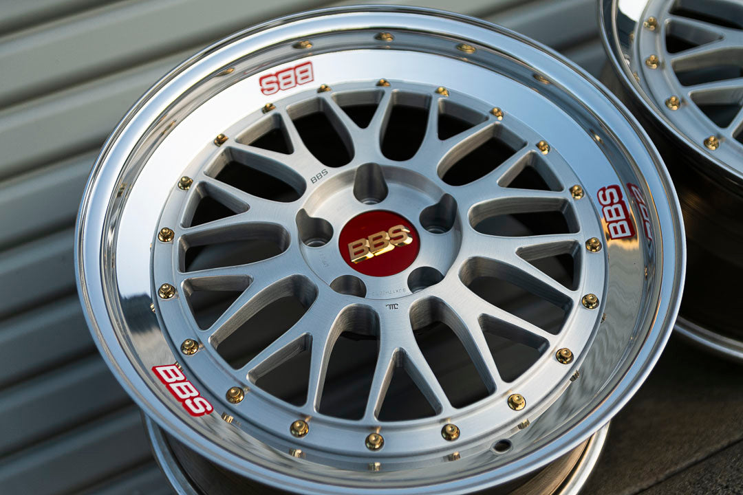 18" BBS LM [Double Step, 3pc] (Used Wheels Built to Order)