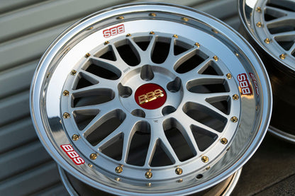 18" BBS LM [Double Step, 3pc] (Used Wheels Built to Order)
