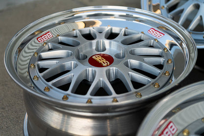 18" BBS LM [Double Step, 3pc] (Used Wheels Built to Order)