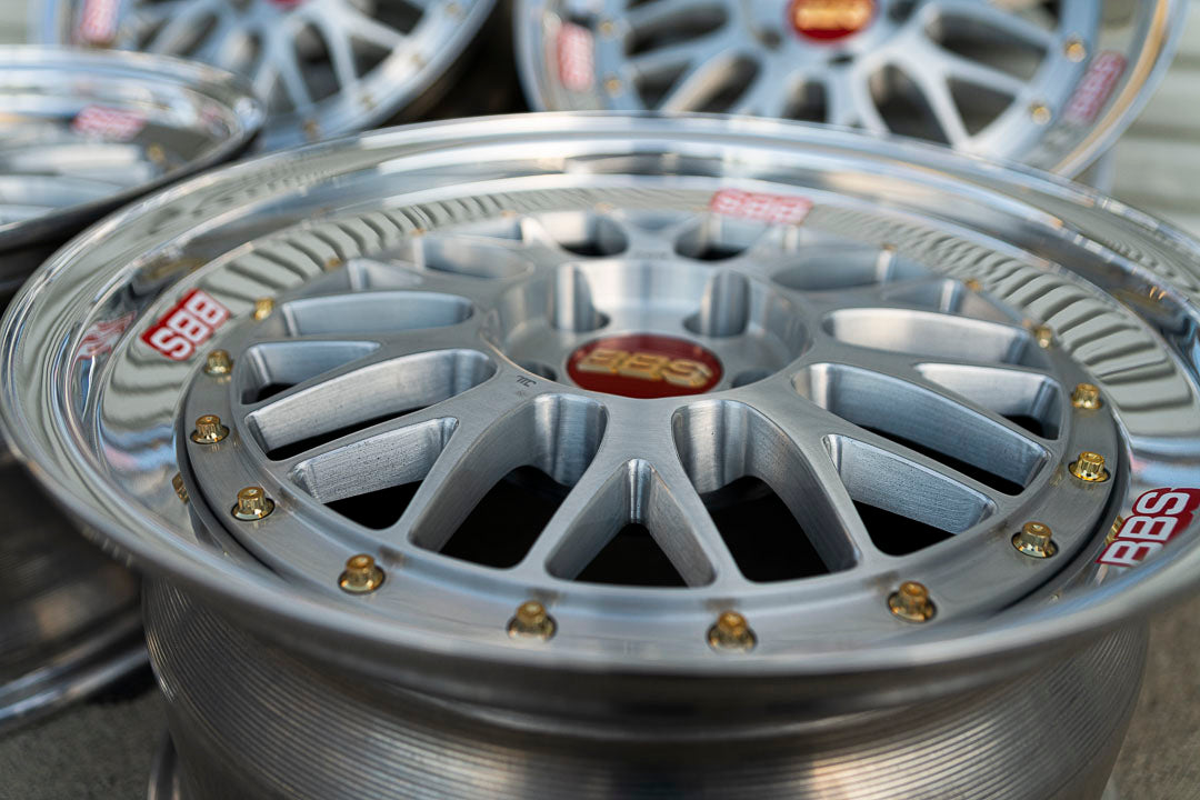 18" BBS LM [Double Step, 3pc] (Used Wheels Built to Order)