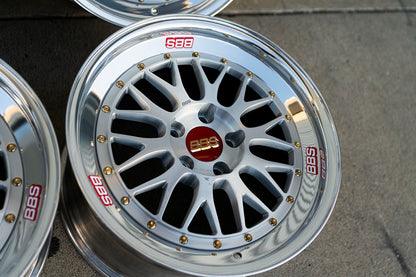 18" BBS LM [Double Step, 3pc] (Used Wheels Built to Order)