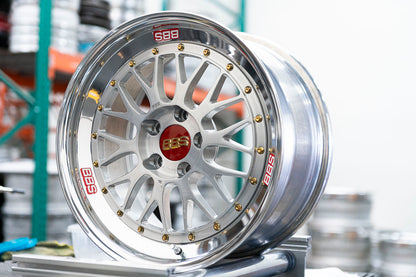 18" BBS LM [Double Step, 3pc] (Used Wheels Built to Order)