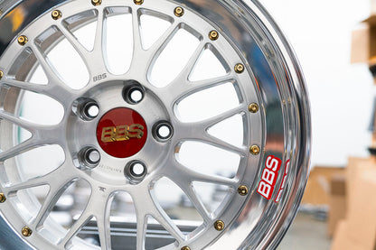 18" BBS LM [Double Step, 3pc] (Used Wheels Built to Order)