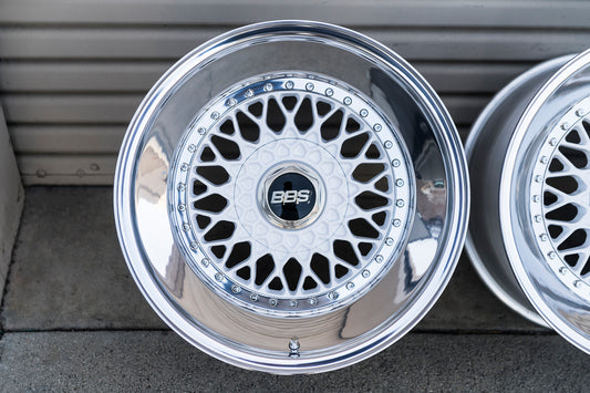 BBS RS de 18" [Triple Step] (Ruedas usadas, hechas a pedido) 