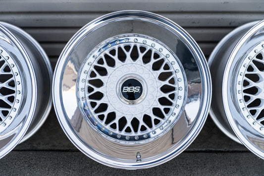 BBS RS de 18" [Triple Step] (Ruedas usadas, hechas a pedido) 