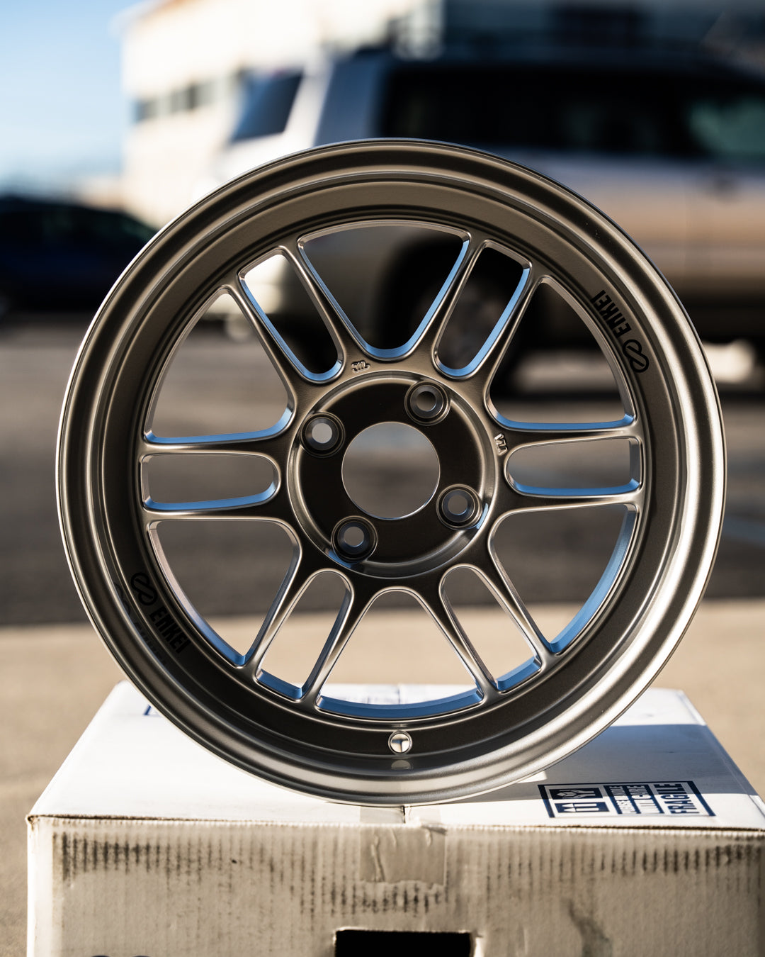 Enkei RPF1 / 15x7 +41 / 4x100 / F1 Plata 
