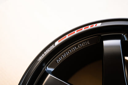 Volk TE37SL Black Edition III / 18x10 +39 / 5x114.3 / Llanta negra prensada Redot 