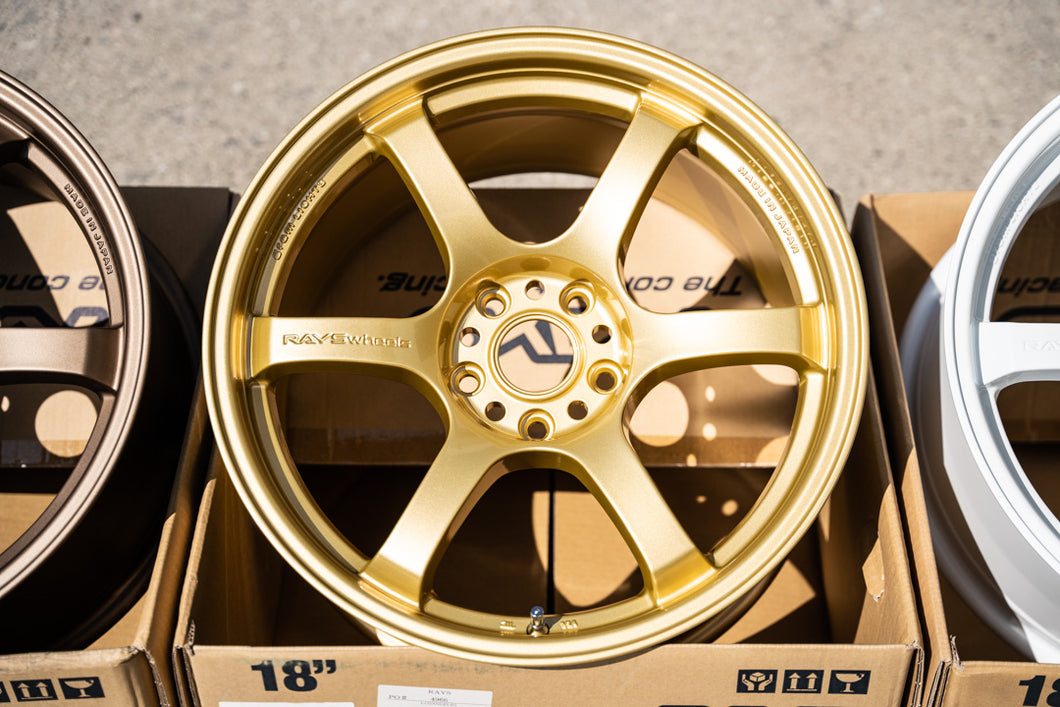 Gram Lights 57DR / 18x9.5 +38 / 5x114.3 / E8 Gold