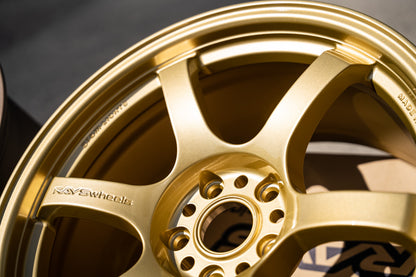 グラムライト 57DR / 18x9.5 +38 / 5x114.3 / E8 ゴールド (EGP)