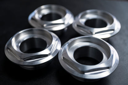 Reemplazo de tapa hexagonal de reproducción S6 compatible con varias ruedas BBS