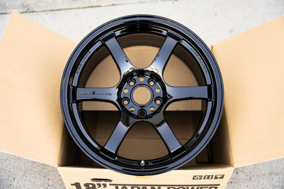 グラムライト 57DR / 18x9.5 +38 / 5x114.3 / グロッシーブラック