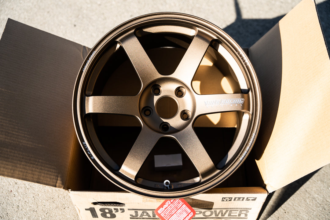 Volk TE37 Saga S-Plus / 18x9.5 +22 / 5x114.3 / OG Bronze – Sensei 6