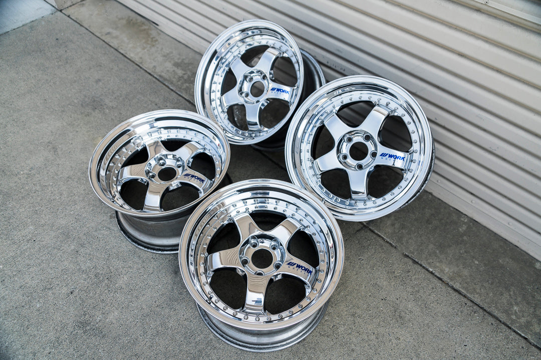 Ruedas Work Meister S1 3P de 18" (usadas, fabricadas a pedido) 