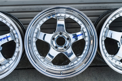 Ruedas Work Meister S1 3P de 18" (usadas, fabricadas a pedido) 