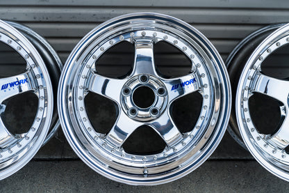 Ruedas Work Meister S1 3P de 18" (usadas, fabricadas a pedido) 