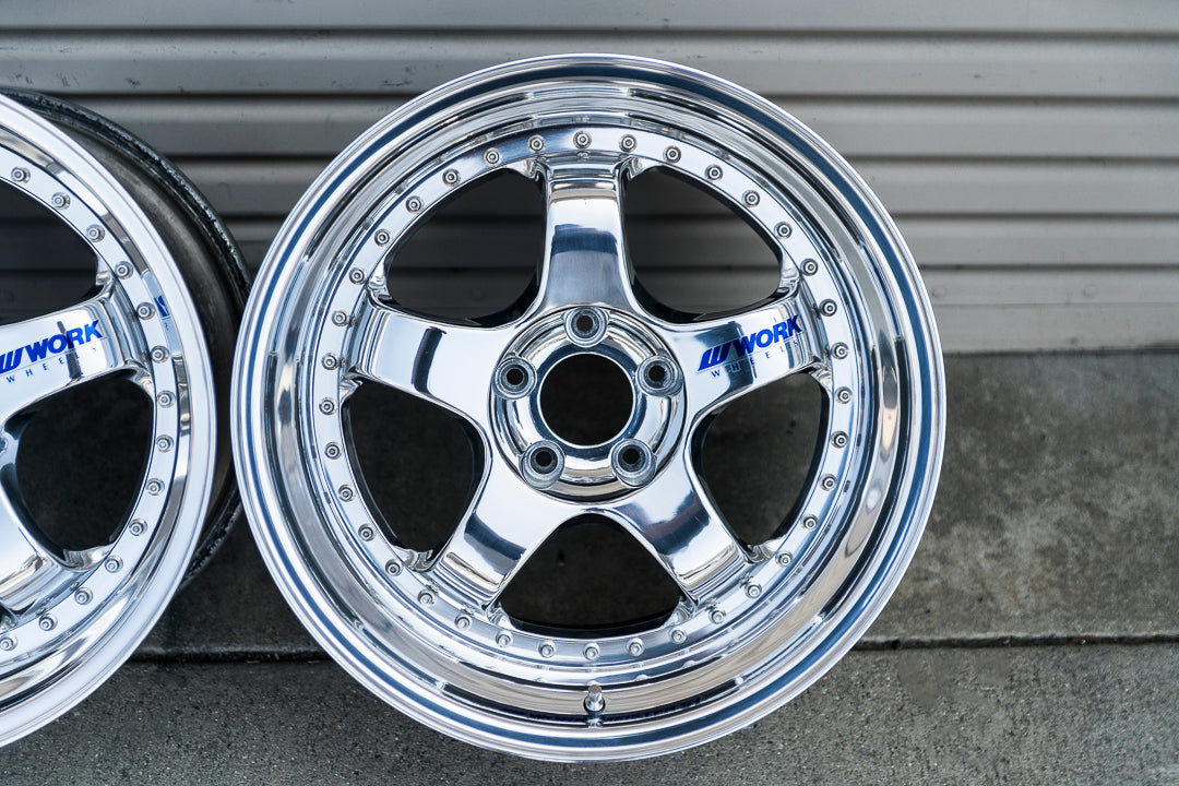 Ruedas Work Meister S1 3P de 18" (usadas, fabricadas a pedido) 