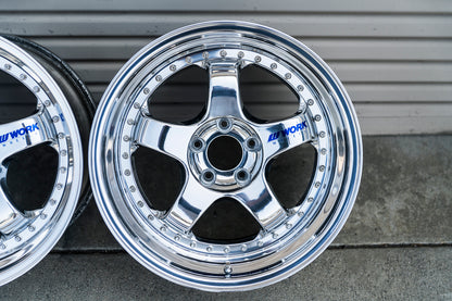 Ruedas Work Meister S1 3P de 18" (usadas, fabricadas a pedido) 
