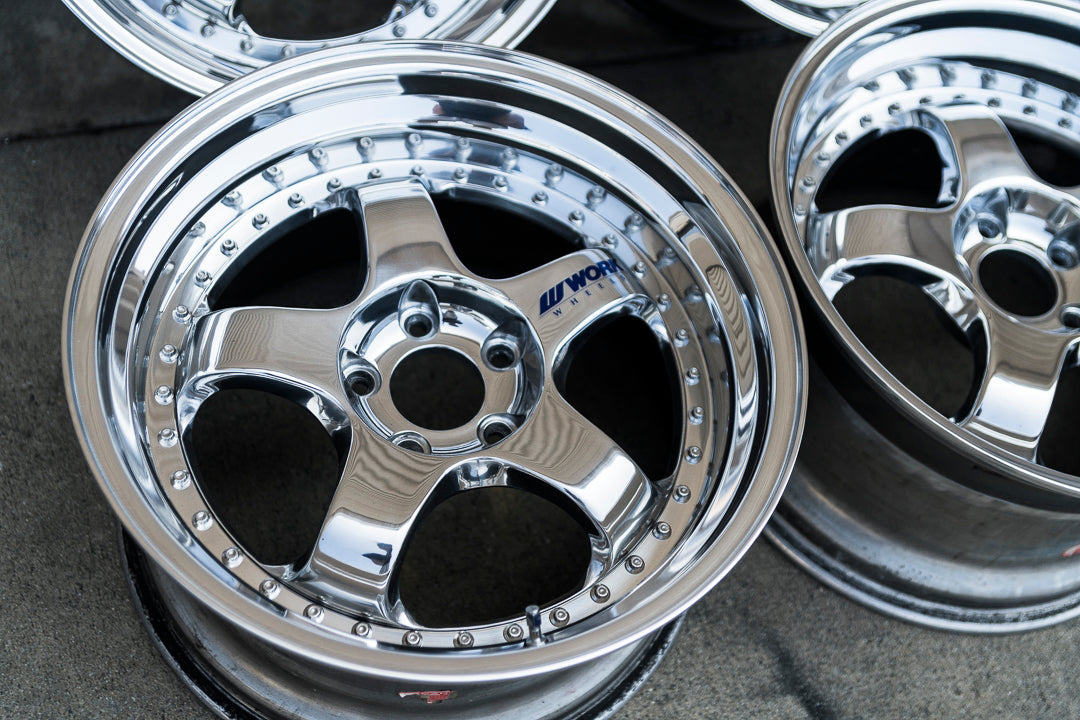Ruedas Work Meister S1 3P de 18" (usadas, fabricadas a pedido) 