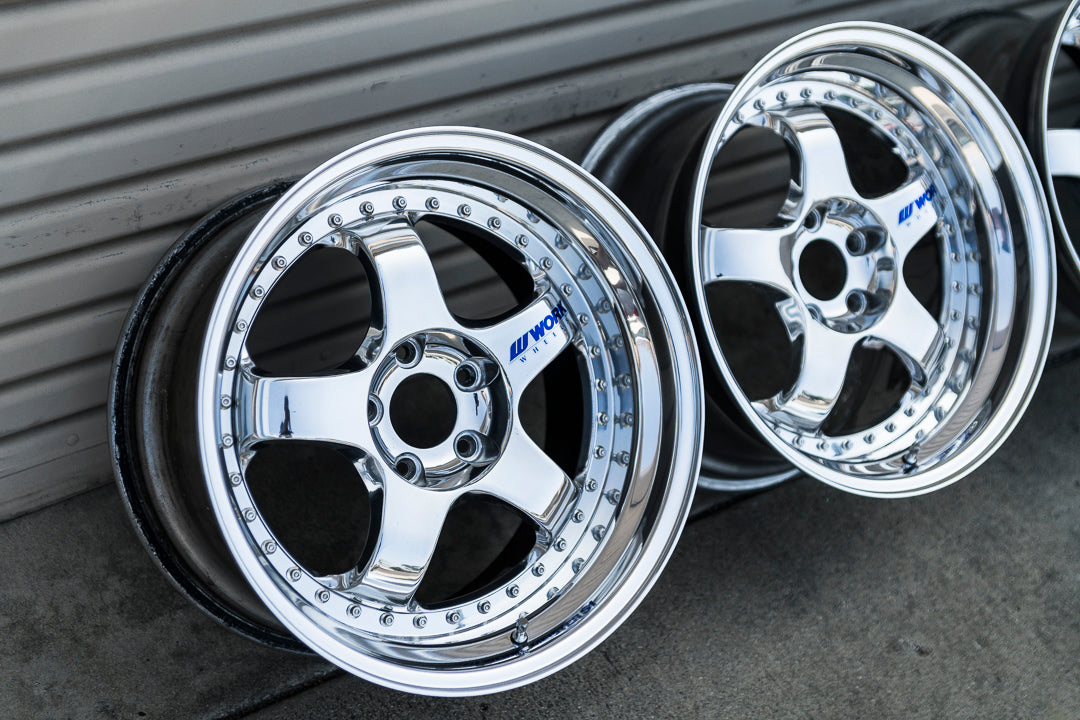 Ruedas Work Meister S1 3P de 18" (usadas, fabricadas a pedido) 