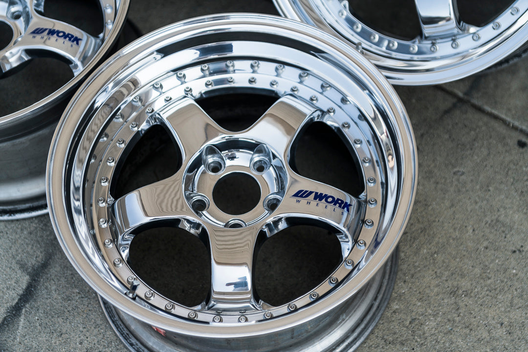 Ruedas Work Meister S1 3P de 18" (usadas, fabricadas a pedido) 